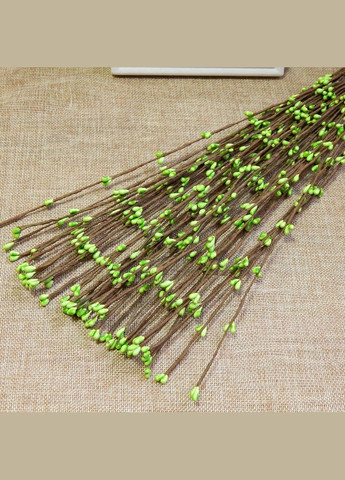 Искусственные веточки вербы с почками, зеленые, 10 шт No Brand (340486482)