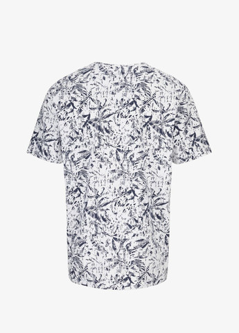 Біла футболка з візерунком чоловіча 2129 shop (2000991070967) Jean Piere