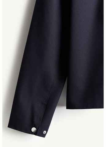 Черная демисезонная мужская куртка стандартного кроя н&м (56827) s черная H&M