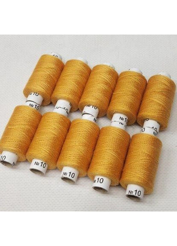 Джинсовые нити, высокая прочность #10, бледно-оранжевый кол.032 Plus-plus (353393247)