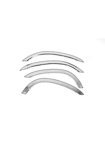 Накладки на арки (4 шт, нерж) для Santa Fe 1 2000-2006 рр Hyundai (389051775)