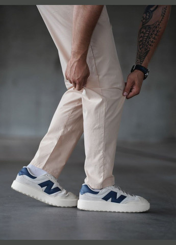 Штани спортивні чоловічі штани літні з бавовняної плащової тканини TENCEL штани джоггери прямі Сірі Teamv (340269526)