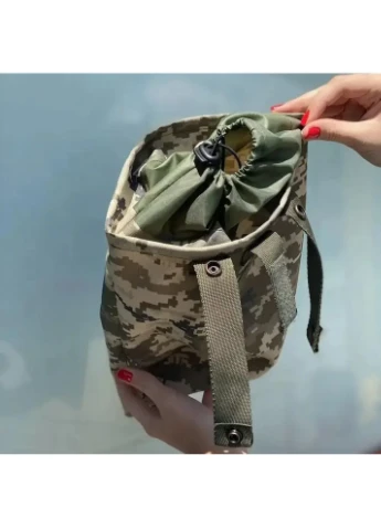 Сумка для скидання магазинів на пояс 35х25х20см, Піксель/ Тактичний підсумок Мolle для швидкого скидання для ЗСУ No Brand (372815778)