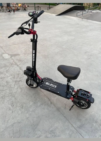 Электросамокат с сиденьем М5-Plus 10.5" 1200 Вт ( ) Kugoo (335835480)
