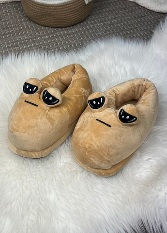 Жіночі плюшеві капці Поу з антиковзною підошвою My Kigu (366874061)