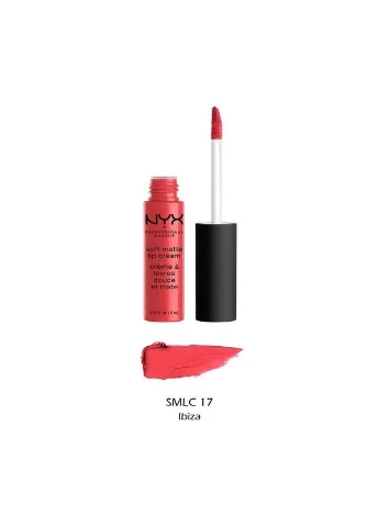 Матова помада-крем Soft Matte Lip Cream (8 мл) IBIZA (SMLC17) NYX Professional Makeup (279364043)