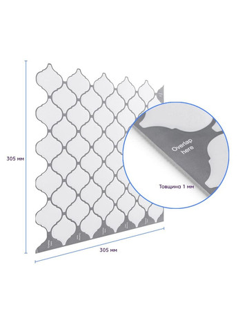 Самоклеящаяся полиуретановая плитка 305х305х1мм (D) SW-00001941 Sticker Wall (327088927)