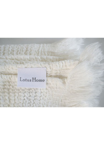 Полотенце Home - Rius off white молочный 90*170 Lotus белый