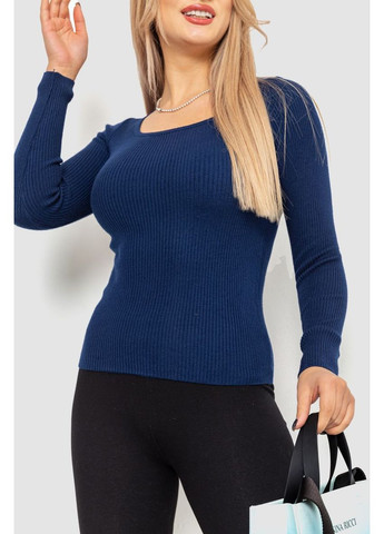 Водолазка жіноча в рубчик, колір зелений, 204R9024 Ager (362458635)