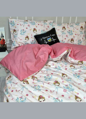 Постельное белье Барбиленд Ранфорс Двуспальное на резинке MERISET (306740088)