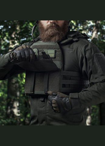 Бронежилет 3-го класса M.V.P. Вес 3.6 кг. Полиэтиленовые плиты, 1.38 кг. Олива Ukrarmor (333721924)