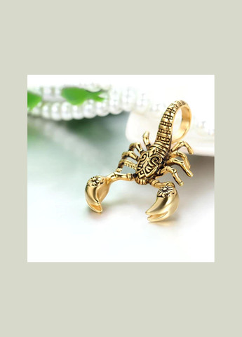 Кулон на кожаном шнурке Серебреный Скорпион кулон в виде скорпиона египетского Liresmina Jewelry (292861979)