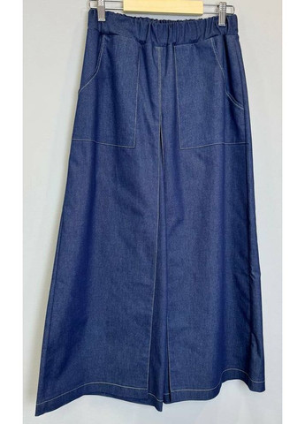 Женский костюм из джинса штаны-юбка MKTL2277/5-3812/1 Tell (362205867)