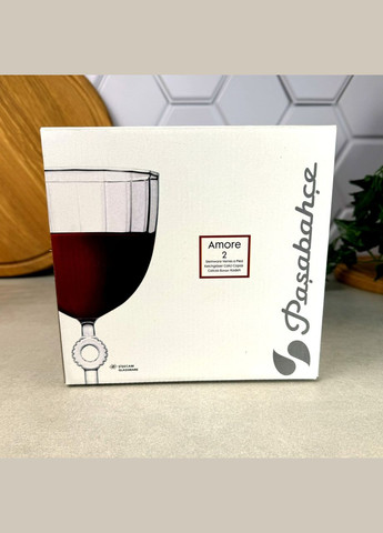 Бокалы для вина 270 мл 2 шт Amore Pasabahce (303138218)