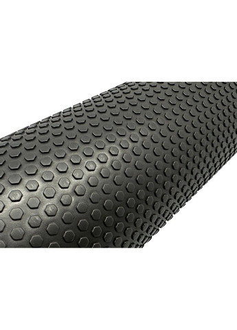 Массажный ролик Foam Roller 60 см EF-2032-B Black EasyFit (290255551)