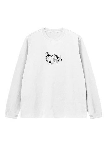 Лонгслів унісекс Appa White Taboo clothing company (393023921)