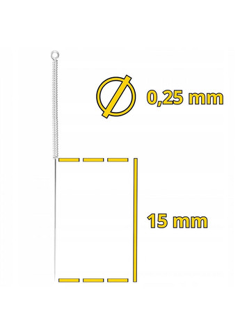 Голки акупунктурні 0.3 х 40 мм з направляючою 100 шт 4FJ0550 4FIZJO (280227956)