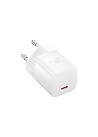 Зарядний пристрій 1xUSB-C 30W GaN5 white (CCGN070502) Baseus (400264553)