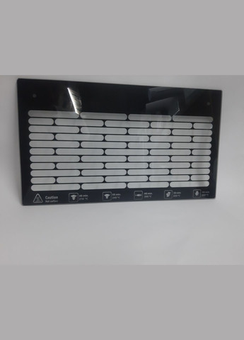 Скло дверей паростерної духовки MO-0036 Mirta (354736617)