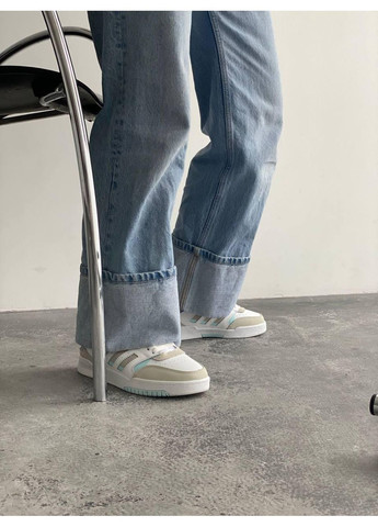 КРОСІВКИ ЖІНОЧІ ADIDAS DROP STEP LIGHT BLUE АДІДАС ДРОП СТЕП No Brand білі демісезони (368859835)