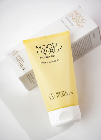Гель для душу Очищення / Тонізація / Лімфодренаж Mood Energy 150 мл White Mandarin (333709318)