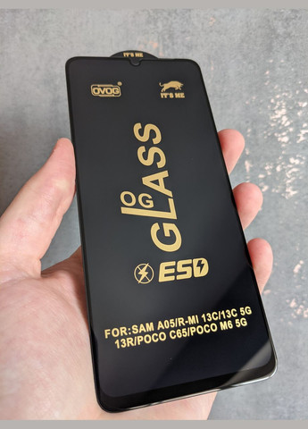 5D защитное стекло для Poco C65 9H на весь экран клей по всей поверхности Xiaomi (322211777)