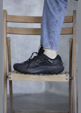 Чорні кросівки acg mountain fly 2 low triple black - dv7903-002 44 - 28 см Nike