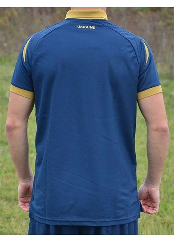 Темно-синяя футболка-мужское поло ukraine темно-синий для мужчин Joma