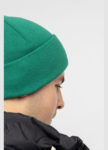 Мужская шапка цвет темно-зеленый CB-00232195 Fonem (309000686)