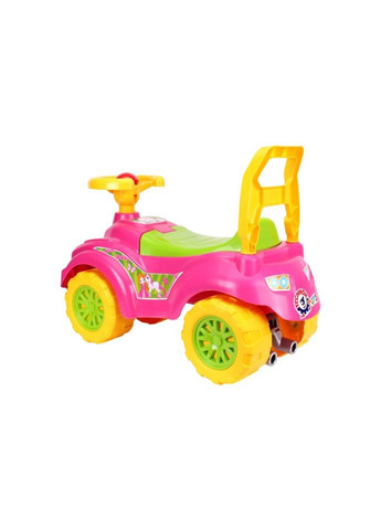 Машина для катання дитяча "Принцеса" 0793TXK каталка толокар для прогулянок 60*30*45 см Рожевий ТехноК (302367682)