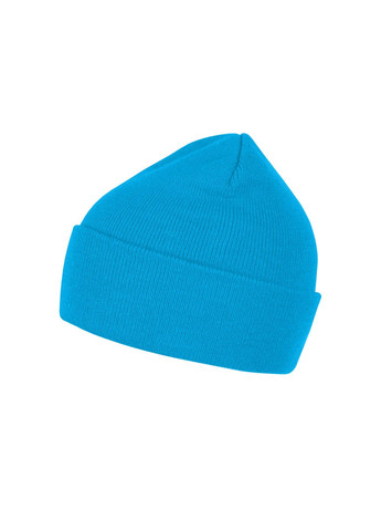 Шапка біні двошарова в'язана бірюзова FLOYD Nord (327873356)