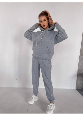 Теплый костюм из тринитки на флисе No Brand (369249476)