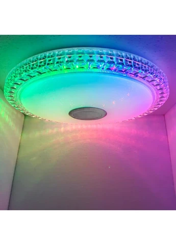 Светильник светодиодный SMART SML-R47-55-M-RGB 3000-6000K 55Вт с д/у музыкальный BT APP BIOM (392735029)