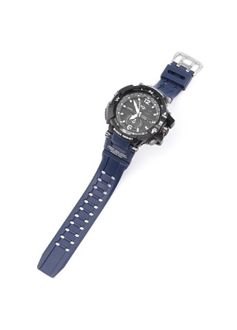 Ремінець для Casio G-Shock темно-синій полімерний класичний для чоловіків та жінок пряжка ProDobro (367267015)