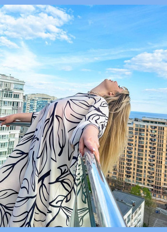 Жіноча пляжна туніка-сукня 645 No Brand oversize (298289477)