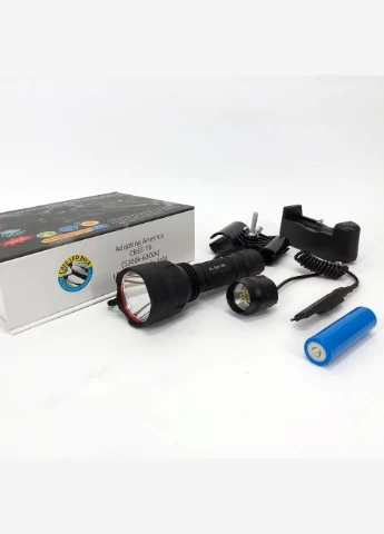 Ударостійкий водонепроникний ліхтар BL-QC8 XPE, Ліхтар переносний TK-982 для полювання Bailong (352769401)
