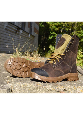 Військові Чоловічі Тактичні Берці Зимові. 36-48р Коричневі. Адаптовані до постійних навантажень! MSZM-1014 No Brand (301138763)