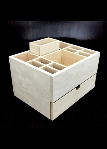 Органайзер настільний з дерева Мірабел бланже (КНЦ-008301) No Brand (328226381)