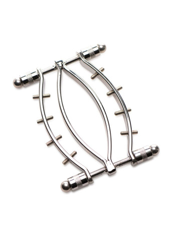 Зажим для вагины : Spread 'Em Poker Vagina Clamp with Adjustable Pressure Screws, ши Master Series (369946029)