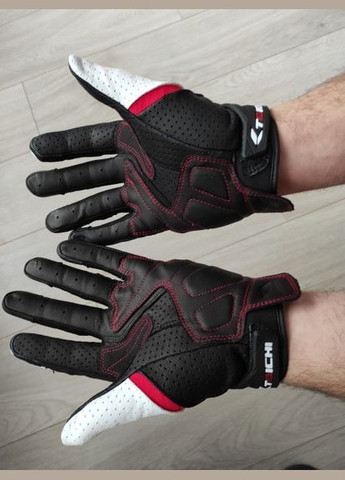 Мотоперчатки RST390, чорно-білі, розмір RS-Taichi (325483776)