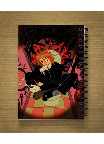 Блокнот Sketchbook Скетчбук с принтом Ranfren | Ранфрен | Рэндал #04 Kika (366300494)