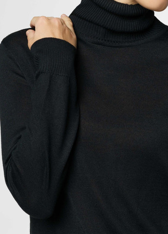 Черный зимний свитер женский черный Arber Roll-neck WD WTR-147