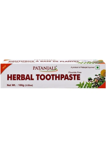 Зубная паста "Травяная" Herbal Toothpaste 100г (2-1027205) Patanjali (380129105)
