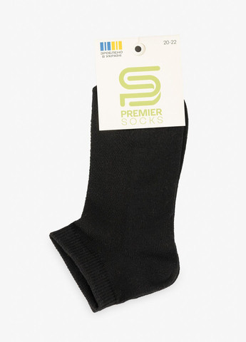Чорні шкарпетки для хлопчика 15д-4п shop (2000991062535) Premier Socks літо (353849906)