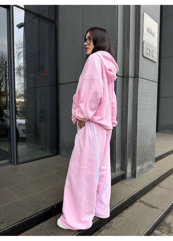 Стильний теплий костюм оверсайз з турецького флісу Polar No Brand (370032220)