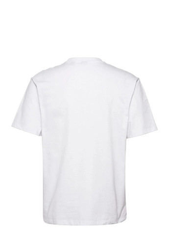 Біла футболка вільного крою Only & Sons