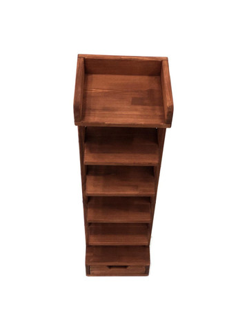 Полиця для взуття з дерева Бувре 6 савоярді (ПДО-601915) No Brand (327849939)