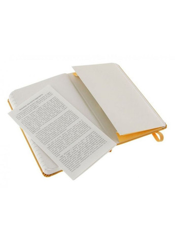 Записник Silk кишеньковий в лінійку жовтогарячий MM710M2SILK Moleskine (317307025)