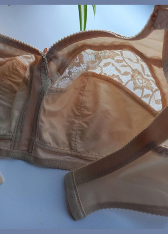 Бежевий класичний бежевий без каркасів бюстгальтер 665770 білорусь avеline авелін Aveline без кісточок поліамід