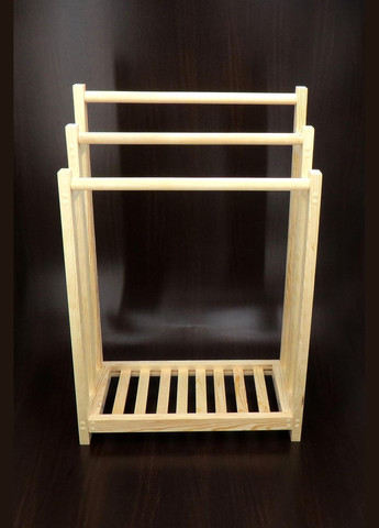 Стойка-вешалка напольная из дерева Твинпикс бланже (СШВ-00801) No Brand (328210234)